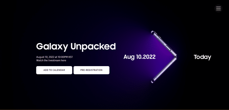 UPDATE: The leaked image shows Samsung Unpacked event to be held on August 10