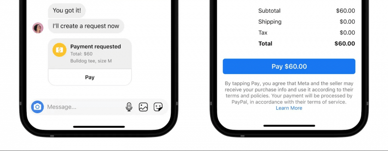 Instagram users can purchase and track orders through DMs