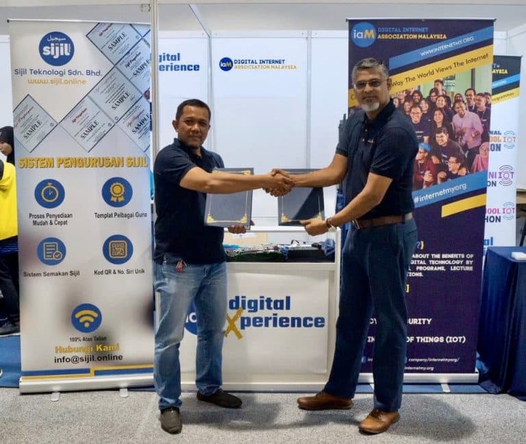 MoU Signed By Sijil Teknologi Sdn. Bhd And The Digital Internet Association Of Malaysia